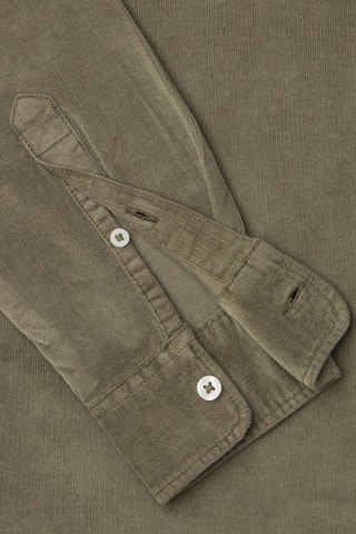 Chemise en velours Miller - Kaki