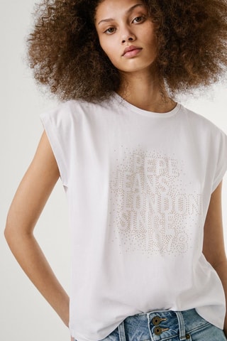Tshirt Aza - Blanc