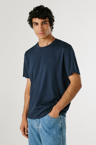 Tshirt Jacko - Bleu marine
