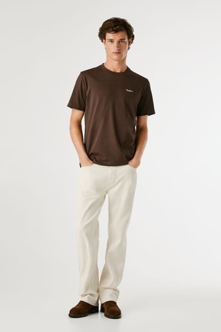 Tshirt Connor - Marron