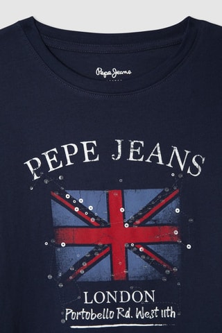Tshirt Flag - Bleu marine