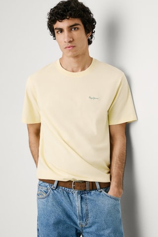 Tshirt Connor - Jaune