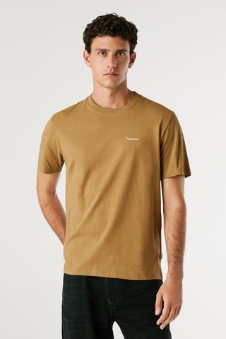 Tshirt Connor - Marron clair
