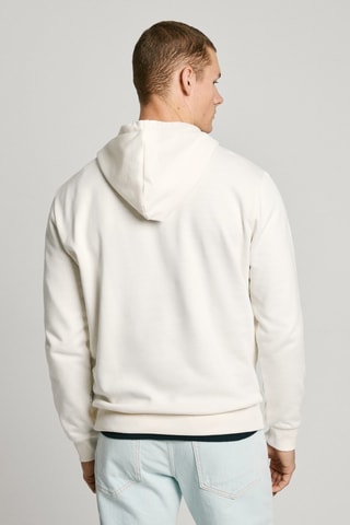 Sweat à capuche Essential - Blanc