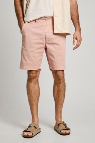 Bermuda Chino - Rose poudré