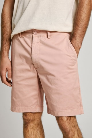 Bermuda Chino - Rose poudré