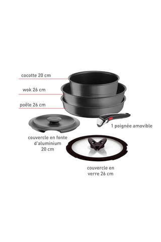 Batterie de cuisine Ingenio Inspiration - 6 pièces