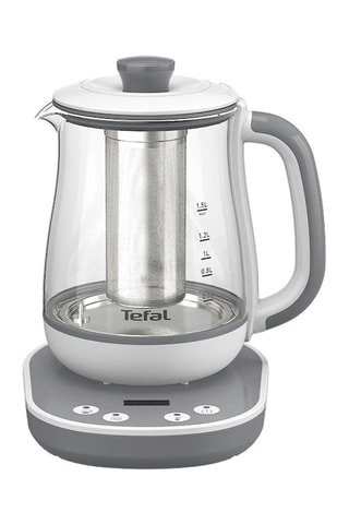 Bouilloire avec infuseur Tastea - 1,5 l - Argenté et gris
