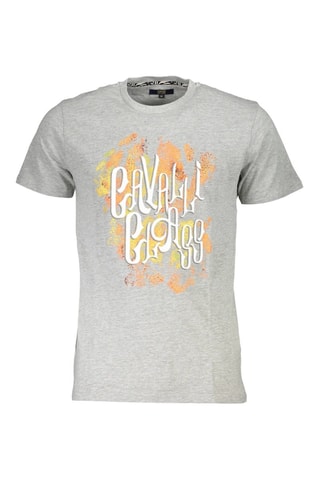 T-shirt - Gris clair - Jaune, orange et gris