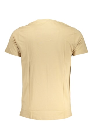 T-shirt - Beige - Blanc, noir et beige