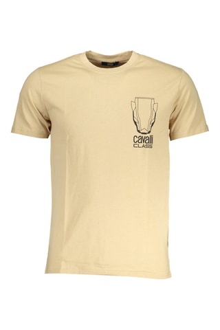 T-shirt - Beige - Noir et beige