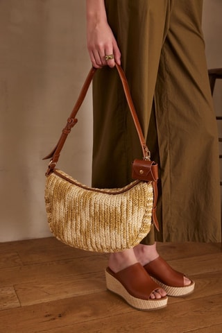 Sac porté épaule - Ecru