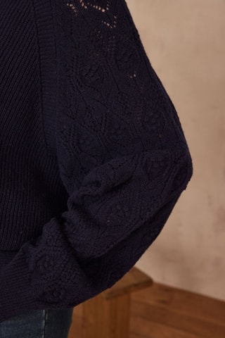 Pull en laine - Bleu marine