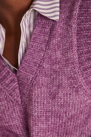 Pull sans manches - Violet