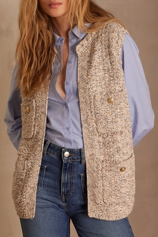 Gilet sans manches - Beige