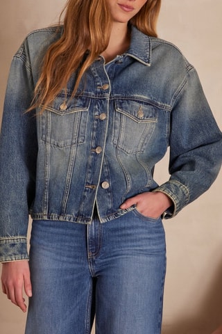 Veste en jean - Bleu