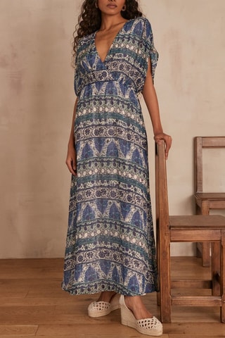 Robe longue - Bleu roi