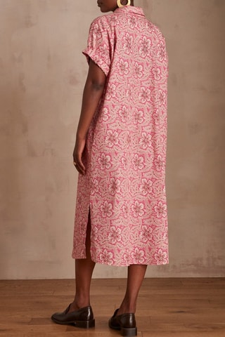 Robe chemise - Rouge