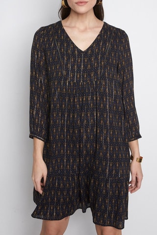 Robe trapèze Soraya Bleu marine