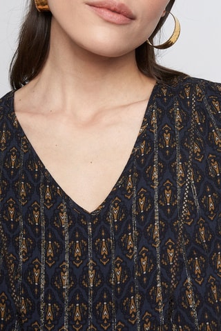 Robe trapèze Soraya Bleu marine