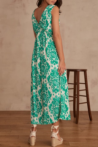 Robe midi - Vert clair