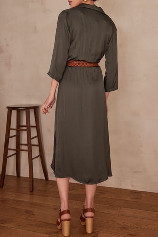 Robe midi - Kaki