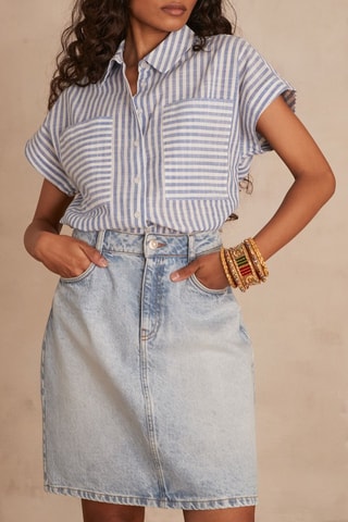 Jupe en jean - Indigo