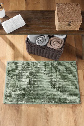 Tapis de bain Sweety - Sauge - 45 x 75 cm