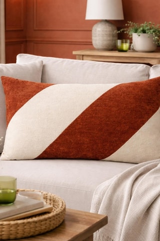 Coussin Olaf - Rouille - 30 x 50 cm