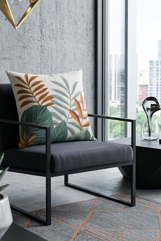 Coussin Borneo - Blanc - 45 x 45 cm
