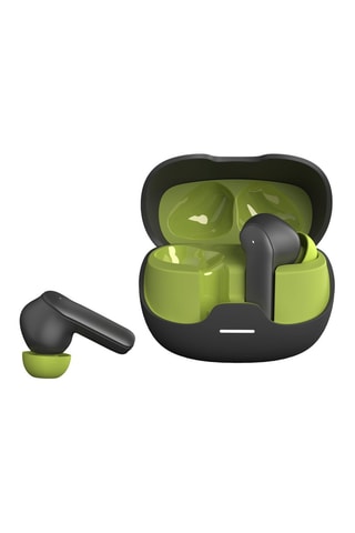 Auriculares inalámbricos TWS - Negro y verde