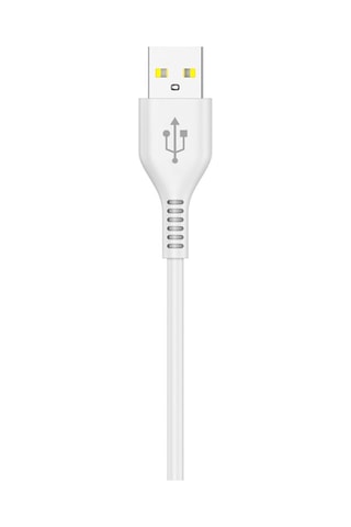 Cable USB con Micro-USB - 1 m - Blanco