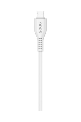 Cable USB con Micro-USB - 1 m - Blanco
