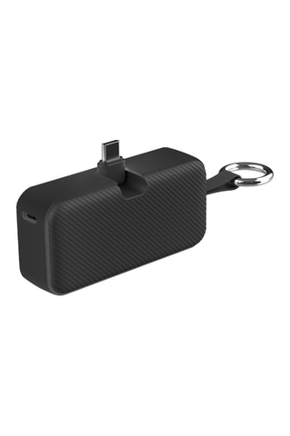 Minibatería externa de 5000 mAh - Negro