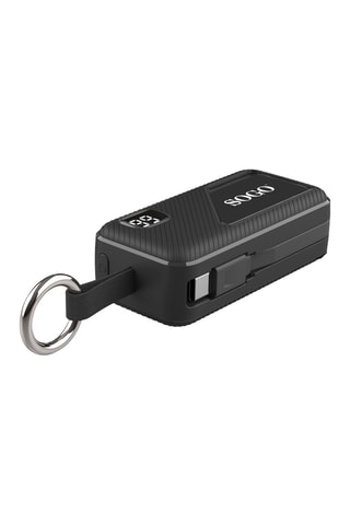 Minibatería externa de 5000 mAh - Negro