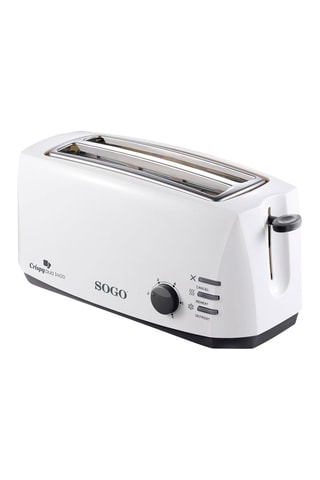 Tostadora eléctrica - 1400 W - 2 ranuras