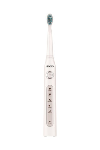 Cepillo de dientes eléctrico - 5 modos - Blanco