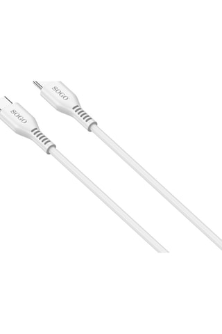 Cable USB C a USB C - 1 m - Blanco