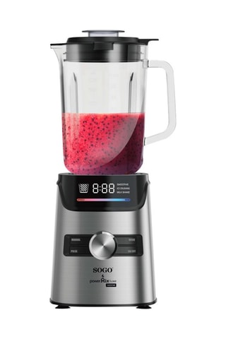 Batidora de vaso de acero inoxidable - 1,7 l - 1400 W - 6 velocidades