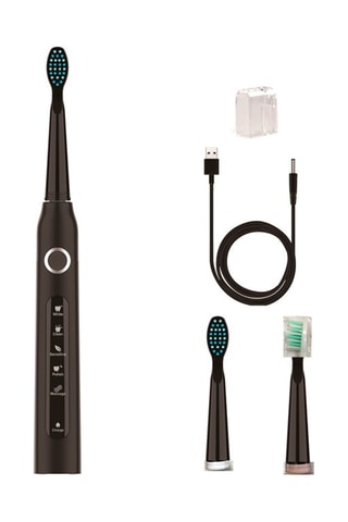 Cepillo de dientes eléctrico - 5 modos - Negro