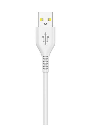 Cable USB con Micro-USB - 2 m - Blanco