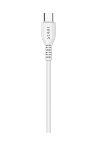 Cable USB con USB-C - 1 m - Blanco