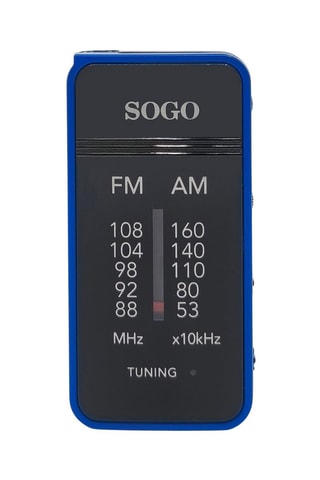 Radio de bolsillo - Azul