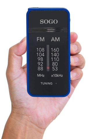 Radio de bolsillo - Azul