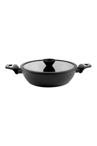 Cocotte con tapa de cristal - 28 cm