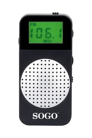 Radio digital de bolsillo AM/FM