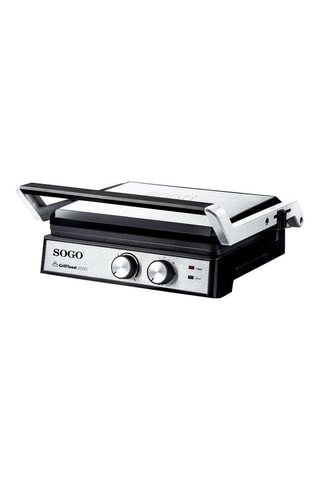 Plancha eléctrica con grill y sandwichera - 2000 W
