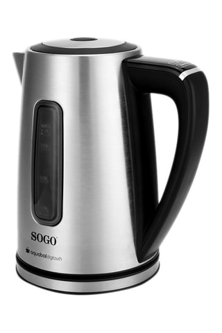 Hervidor táctil digital inalámbrico de acero inoxidable - 1,7 l - 1850-2200 W