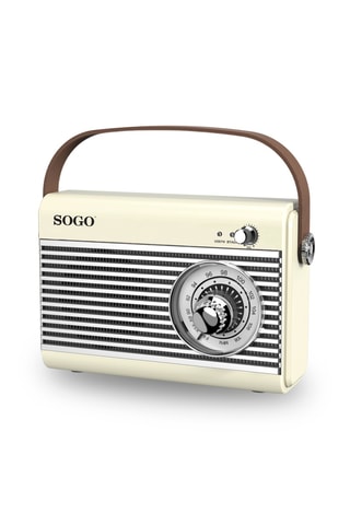 Radio despertador Retro - Beige - 5 W