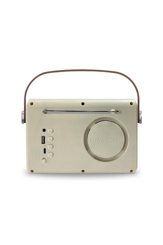 Radio despertador Retro - Beige - 5 W